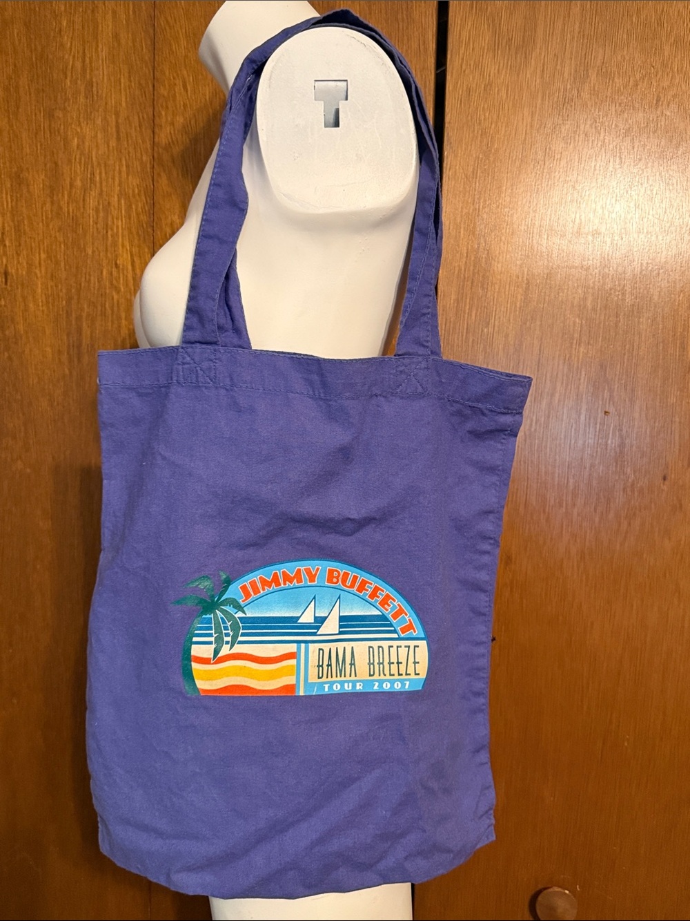 Jimmy Buffet One-Piece Tote Bag - Bama Breeze Tour 2007